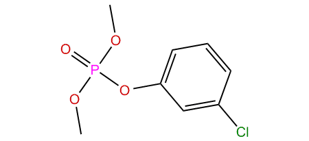 Dimethyl 3-chloro-phenyl phosphate